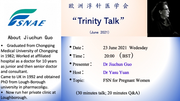 Trinity Talk (June 2021)